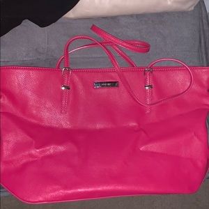 Nine West hot pink pocketbook